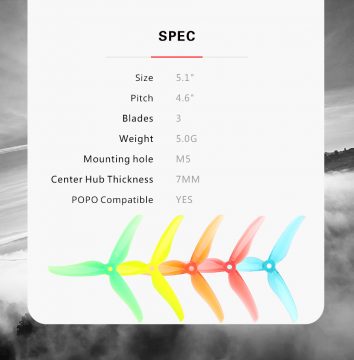 T-Motor T5146 zöld propeller