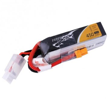 Tattu 450mAh 14.8V 75C 4S1P Lipo 