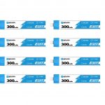 BETAFPV BT2.0 300mAh 1S Battery 4.35V 30C/60C FPV Lipo (8db)