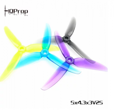 HQ Prop 5X4.3X3V2S Sárga propeller