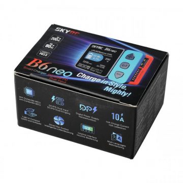 SkyRC B6neo Smart Charger 1-6s 10A 200W Lipo töltő